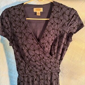 Cotton , midi, Talbots size 4.  Fully lined lovely Dress.